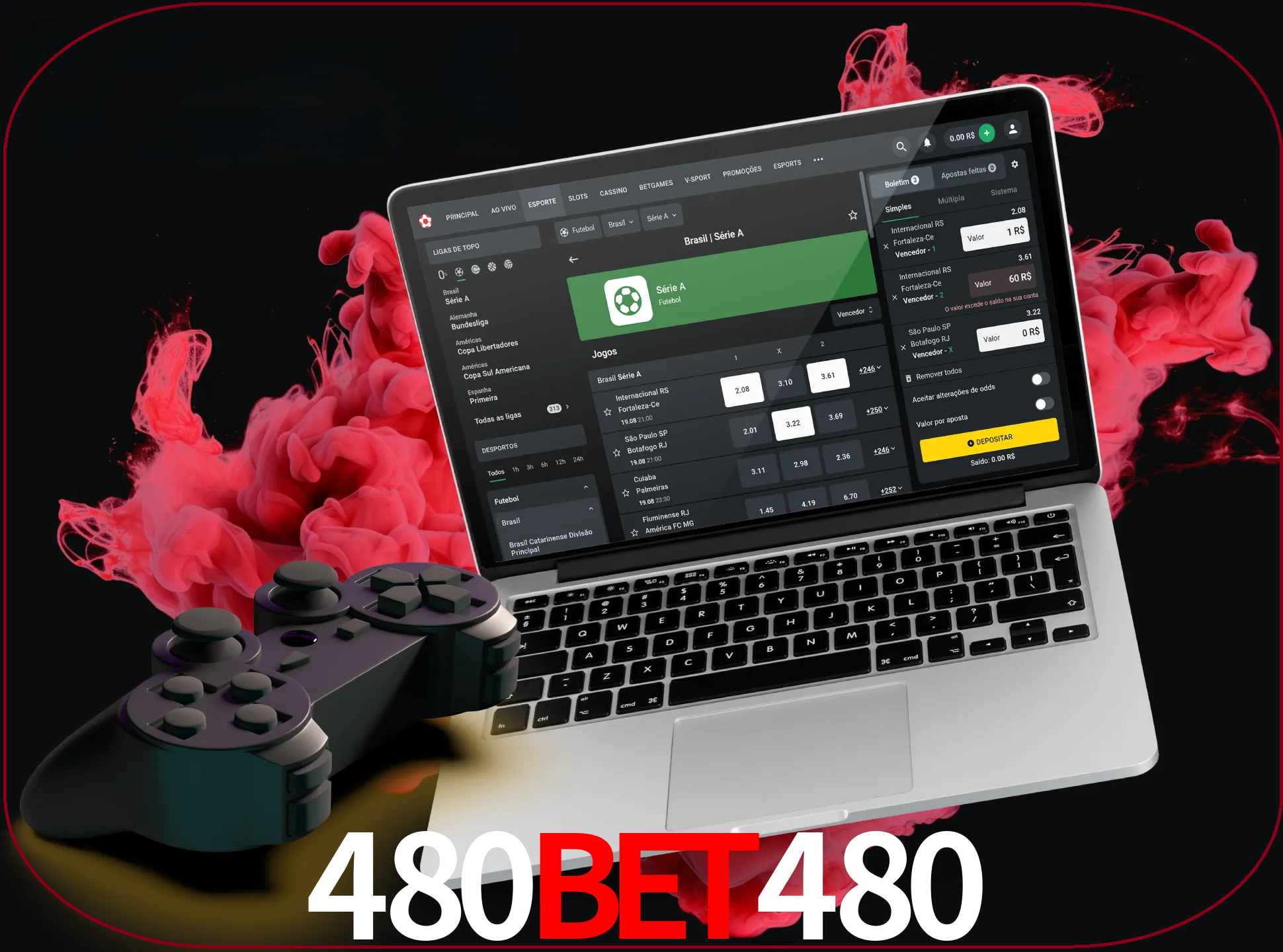 Visite a secção especial de jogos de vídeo em 480BET480 para descobrir em que jogos pode apostar e ganhar muito dinheiro.